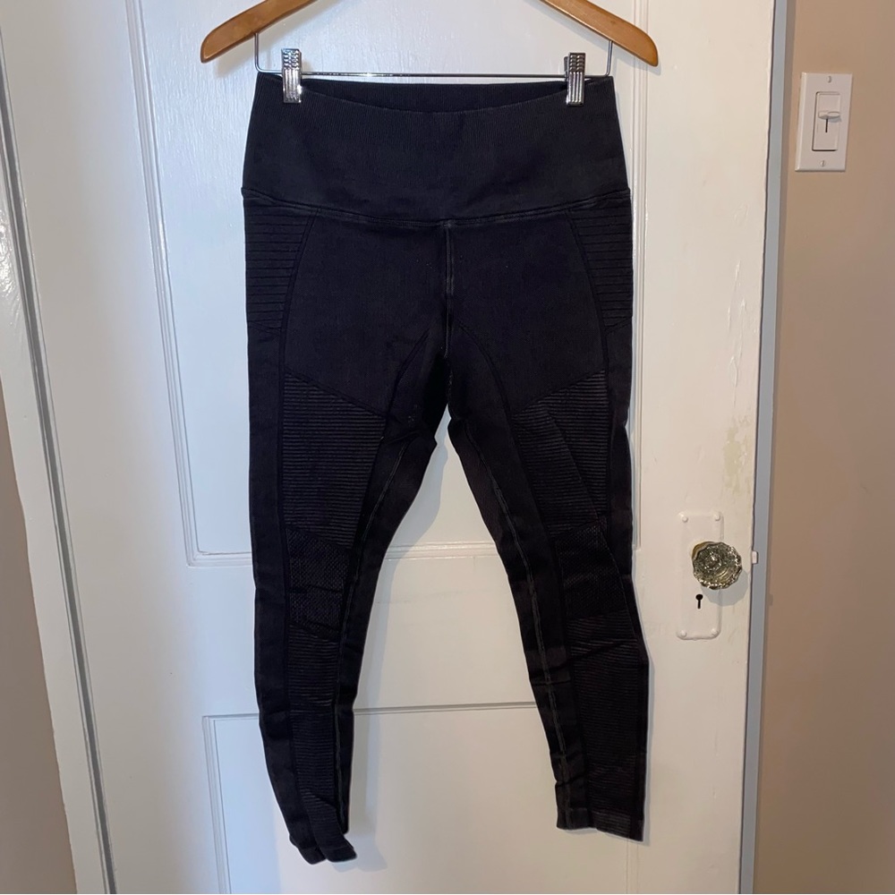 Seamless Charcoal Training Tights
